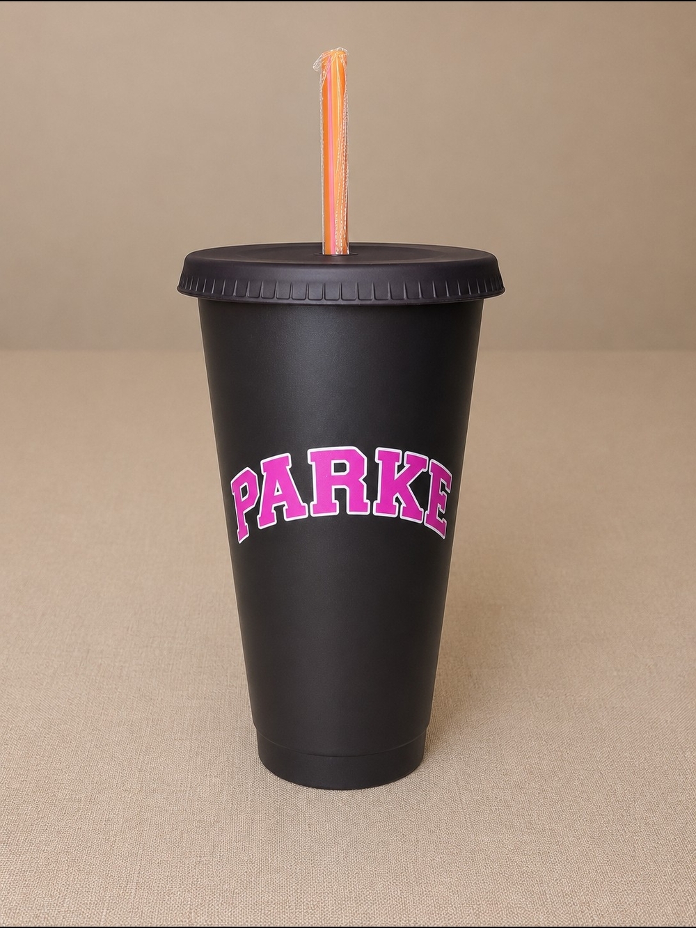 Dunkin x PARKE Limited Edition Black Reusable Tumbler Cup | First 25 Giveaway |